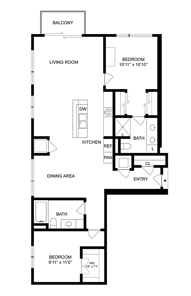 Diana floor plan